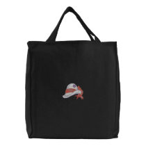Hat with Sash embroidered bags
