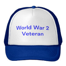 hat with "World War 2 Veteran"