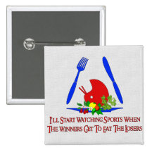 Hate Sports Pin