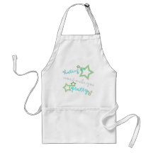 hating me wont make you pretty apron