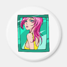 Hatsumi Refrigerator Magnet