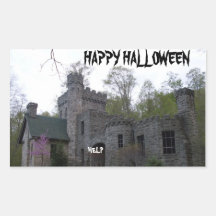 HAUNTED CASTLE HALLOWEEN stickers