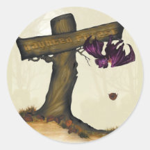 Haunted Forest Halloween Stickers