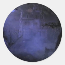haunted-house01 sticker