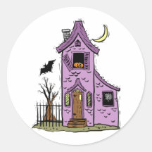 Haunted House Stickers