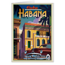 Havana Cuba Greeting Card