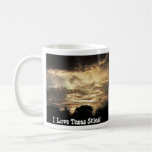Have a Texas Sunset With Your Coffee! Coffee Mugs