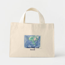 Have Frog -will travel Canvas Bags
