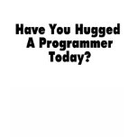 Have You Hugged A Programmer Today Tshirts
