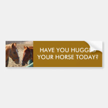 HAVE YOU HUGGED - bumper sticker
