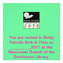 Have your own Bink-A-Thon! Personalized Invite
