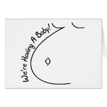 Having A Baby Greeting Cards