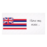 Hawaii Flag Photo Greeting Card