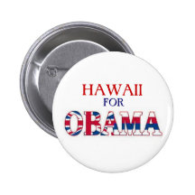 HAWAII FOR OBAMA Button