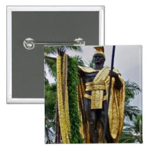 Hawaii King Kamehameha Button