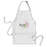 Hawaii Pink Plumeria Apron