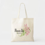 Hawaii Pink Plumeria Flowers Canvas Bags