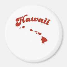 HAWAII Red State Magnets