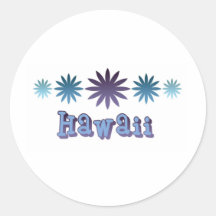 Hawaii Round Sticker