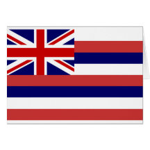 Hawaii State Flag Greeting Card