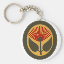 Hawaiian Coastal Defence Keychain