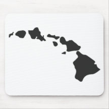 Hawaiian Island Chain Mouse Pad
