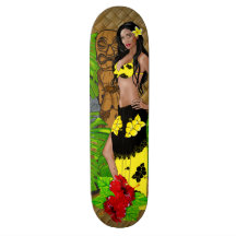 Hawaiian Mix Skateboard