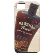 Hawaiian Tropic Tanning Oil iPhone 5 Case