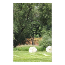 Hay Harvest Custom Stationery