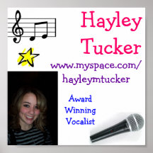 hayleymtuckermusic poster