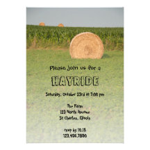 Hayride Invitation