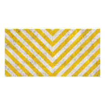 Hazard Striped Custom Photo Card