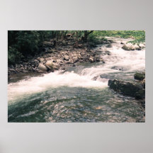 Hazel Creek, Smoky Mountains Poster
