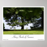 Hazy Shade of Summer Photography Poster