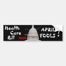 HC April Fools Bumper Sticker