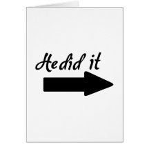 He did it greeting cards