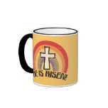 He Is Risen Religious Easter mugs