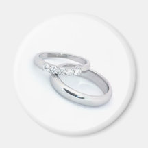 He Put a Ring on It/save the date Magnets