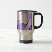 Head in the Clouds :  abstract splash of purples Mugs