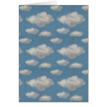 Head in the Clouds greeting card