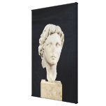 Head of Alexander the Great Canvas Print