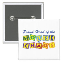 Head of the House of Chaos Pin