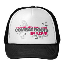 Head over Combat Boots Trucker Hat