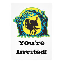 headless horseman invitations