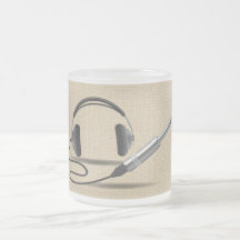 Headphones Coffee Mug