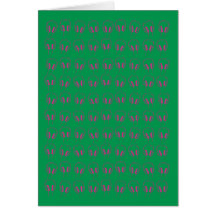 Headphones Greeting Card