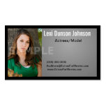 Headshot Business Card Models or Actors