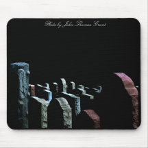 Headstones in Dark Mousepad