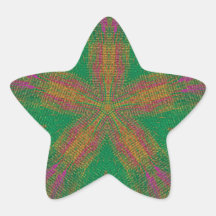 Healing Hands Mandala Star Sticker