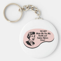 Health and Safety Officer Voice Keychains